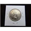 Image 2 : 1953 NO SHOULDER STRAP CANADA SILVER HALF DOLLAR