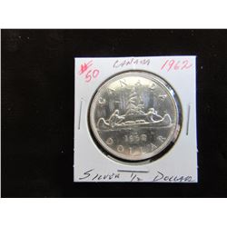 1962 CH/BU CANADA SILVER DOLLAR