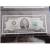 Image 2 : STOCK SHEET LAST OF CANADA & USA $2 BILLS