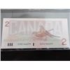 Image 3 : STOCK SHEET LAST OF CANADA & USA $2 BILLS