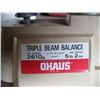 Image 2 : TRIPLE BEAM BALANCE SCALE 5LB 2 OZ - 2610 GRAMS