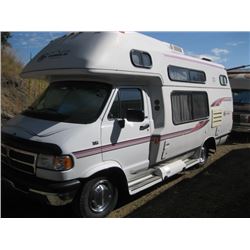 1995 DODGE ISLANDER RV SUPREME CAMPER VAN (WIDE BODY - NICE CONDITION - NICE AND CLEAN) 115,780 KM