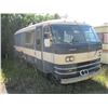 Image 1 : BLUE/WHITE DODGE MOTORHOME SHELL/GUTTED - NOT RUNNING, NO PAPERS, NO KEYS