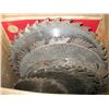 Image 2 : A LOT OF ASSORTED SAW BLADES, CUT OFF BLADES ETC.
