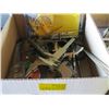 Image 1 : BOX OF ASSORTED CALIPERS, MICROMETERS ETC.