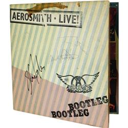 Aerosmith Signed "Live Bootleg" Album 
