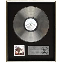 Air Supply "Lost In Love" Platinum Album Award 
