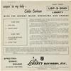 Image 2 : Eddie Cochran "Singing To My Baby" (Part 3) EP L 