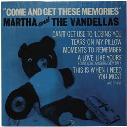 Martha/Vandellas  Come And Get These Memories LP 