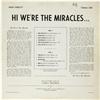 Image 2 : Hi! We're The Miracles LP Tamla 220 (1961). Th 