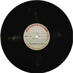 Roy Orbison Acetate Group of 2 (1959) 