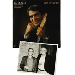Ed Bickert & Dave McKenna Signed Record & Photo 