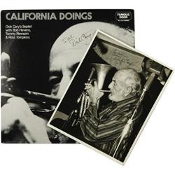 Dick Cary Signed Record and Photo Group 
