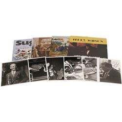 Classic Jazz Signed Record and Photo Group 
