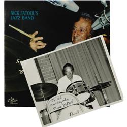 Nick Fatool & Bob Haggart Signed Record & Photo 