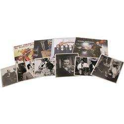 Bobby Hackett Signed Record and Photo Group 