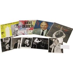 Classic Jazz Signed Record and Photo Group 