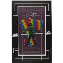 1981 New Orleans Jazz Festival Limited Edition P 