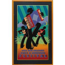 1988 New Orleans Jazz Festival Limited Edition P 
