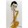 Image 1 : Stan Getz Watercolor Portrait 