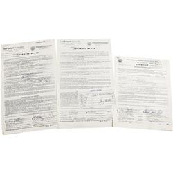 Jazz Greats Signed Contracts 