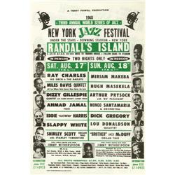 New York Jazz Festival Handbill (1968) 