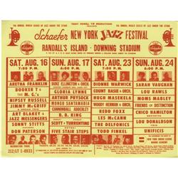 New York Jazz Festival Handbill (1969) 