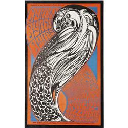 The Byrds Winterland/Fillmore Concert Poster 