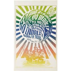 Bo Diddley "Five Men in a Boat" Avalon Poster 