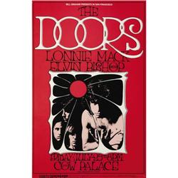 The Doors Cow Palace Concert Poster (1969) 