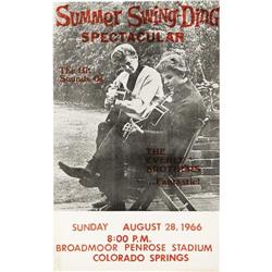Everly Brothers "Summer Swing-Ding" Poster 