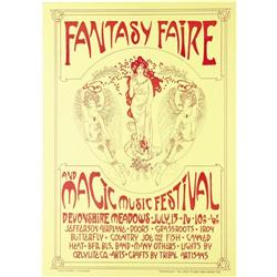 Fantasy Faire and Magic Music Festival Poster 