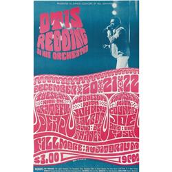 Otis Redding Fillmore Concert Poster BG-43 