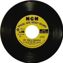 Beatles  Cry For A Shadow /  Why  Promo 45 MGM 1 