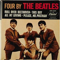 Four By The Beatles EP Capitol 2121 (1964) 