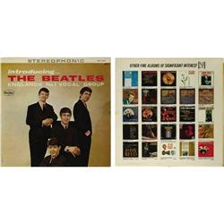 Beatles "Introducing...The Beatles" LP Vee Jay 1 