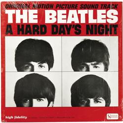 Beatles "A Hard Day's Night" LP United Artists 3 