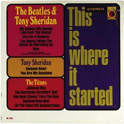 Beatles & Tony Sheridan "This Is Where It Starte 