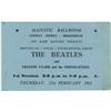 Image 1 : Beatles Ticket Signed by Paul and George 