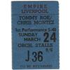 Image 1 : Beatles Liverpool Concert Stub 