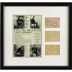 Beatles, Helen Shapiro, and Tommy Roe Signatures 