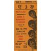 Image 1 : Beatles JFK Stadium Concert Ticket Stub, 1966 