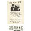 Image 1 : Beatles Suffolk Downs Concert Ticket & Handbill 
