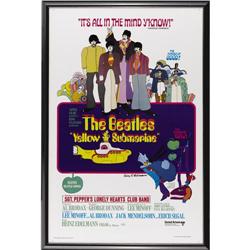 Beatles Yellow Submarine Signed Poster 