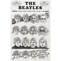 The Beatles Tenth Anniversary Poster (1974) 