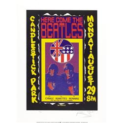 Beatles Candlestick Park Concert Reissue Poster 