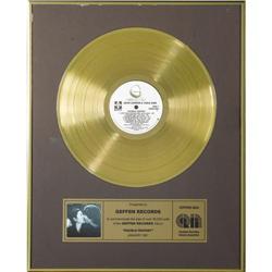 John Lennon "Double Fantasy" CRIA Gold Album 