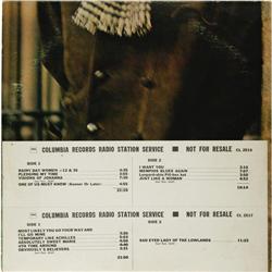 Bob Dylan "Blonde On Blonde" Promo LP Columbia C 