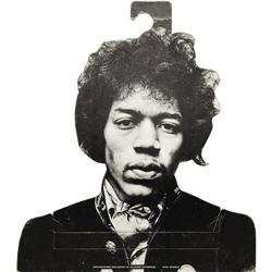 Jimi Hendrix Closet Hanger (Saunders, 1968) 