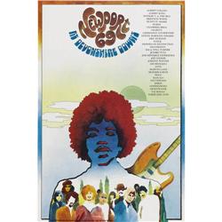 Jimi Hendrix Newport 69 Festival Poster (1969) 